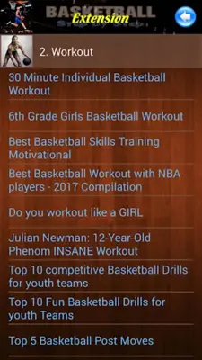 Basketball SbS android App screenshot 4