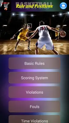 Basketball SbS android App screenshot 5