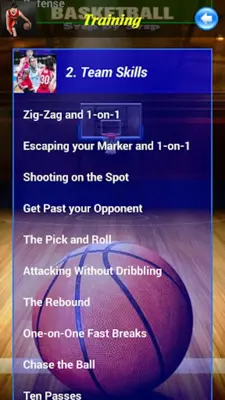 Basketball SbS android App screenshot 6