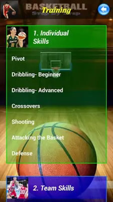 Basketball SbS android App screenshot 7